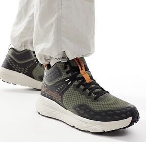 Columbia Konos TRS mid top trail hiking shoes size 7.5 outdoorsy summer corpcore